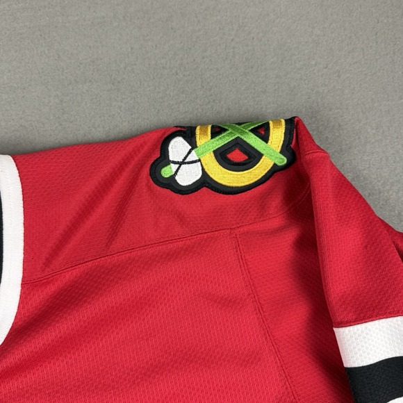 Vintage 90s Chicago Blackhawks Starter Jersey Mens Size Medium Blank Hockey‎ - Picture 6 of 14